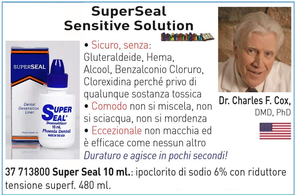 Desensibilizzante SuperSeal Sensitive Solution - flacone da 8ml.